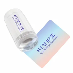 ADORE Штамп силіконовий і скрапер для стемпінга  STAMP IT!